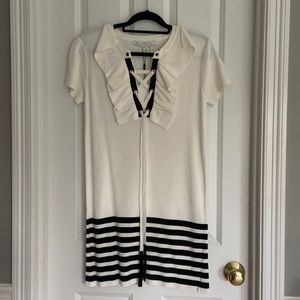 English Factory cotton knit dress